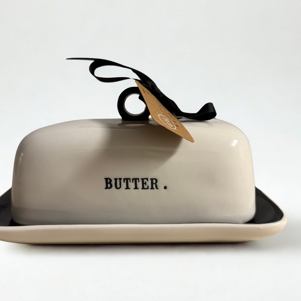 Rae Dunn Butter Dish - Picture 2 of 2